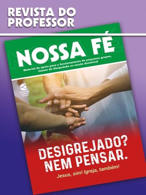 cover image of Desigrejado? Nem pensar--Revista do professor